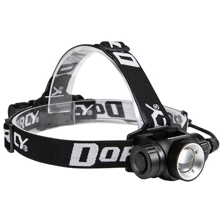 Powerplay 1,000 lumen Pro Water-Resistant Aluminum LED Rechargeable Headlamp PO3675860